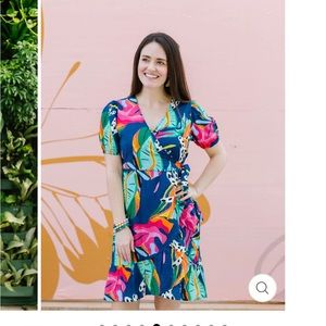 Michelle McDowell tropical Asher dress